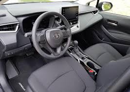 Toyota corolla interior